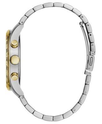 Men's Chronograph Two-Tone Stainless Steel Bracelet Watch 44mm