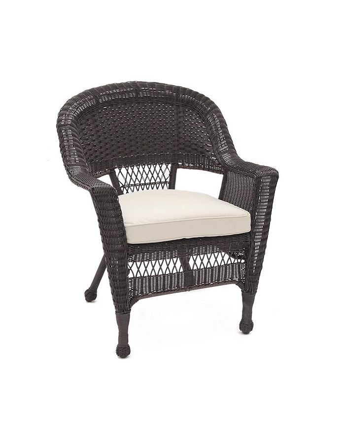 Jeco Wicker Chair with Cushion Macy's