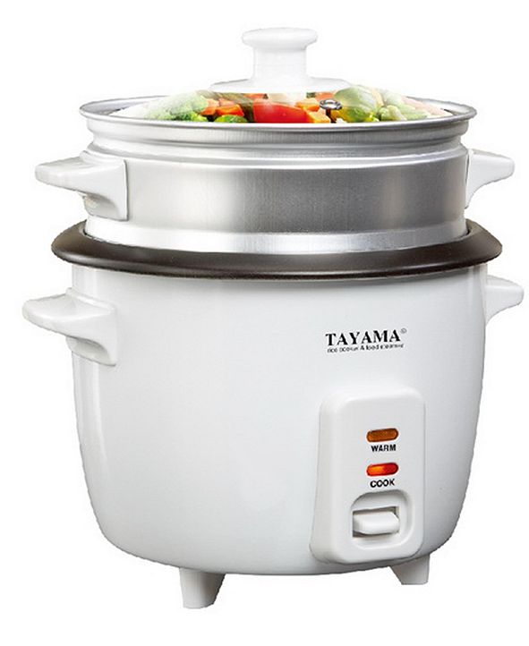 Tayama RC3 Rice Cooker with Steam Tray 3 Cup & Reviews Small