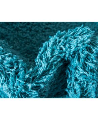 Solid Shag SS1 5' x 8' Area Rug