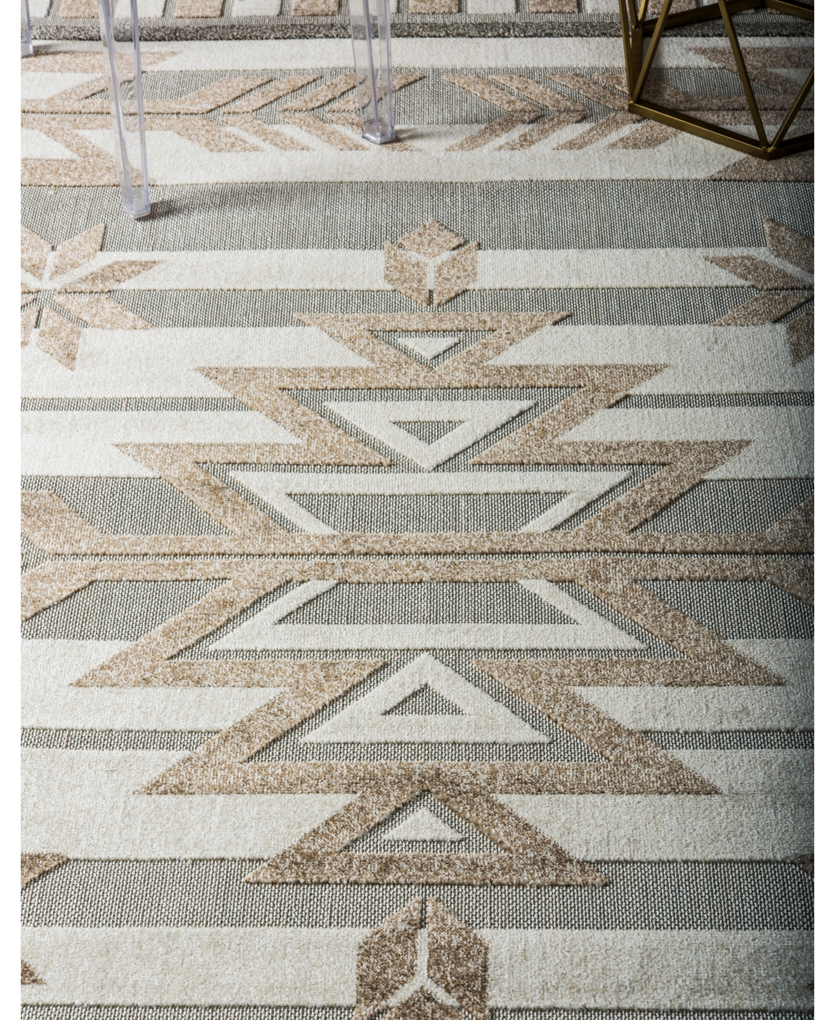 Bayshore Home Outdoor Pashio Pas2 Area Rug