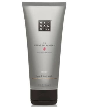 Rituals Men S The Ritual Of Samurai Sport Hair Body Wash 6 7 Oz