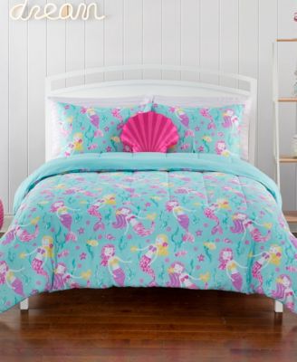 mermaid comforter set twin