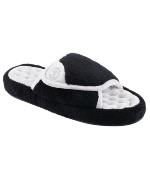 image of Isotoner Women-s Microterry Pillowstep Slide Slipper, Online Only