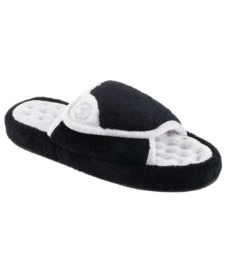 Isotoner Women s Microterry Pillowstep Slide Slipper Online Only Macy s