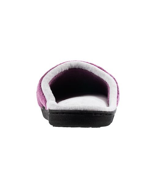 isotoner women's microterry clog
