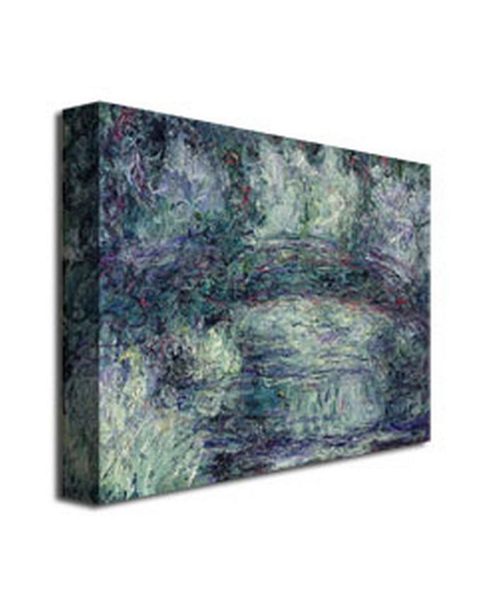 Trademark Global Claude Monet 'The Japanese Bridge III' Canvas Art - 32 ...