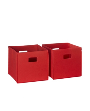 RiverRidge 2 Pc Folding Storage Bin Set