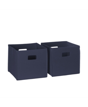 RiverRidge 2 Pc Folding Storage Bin Set