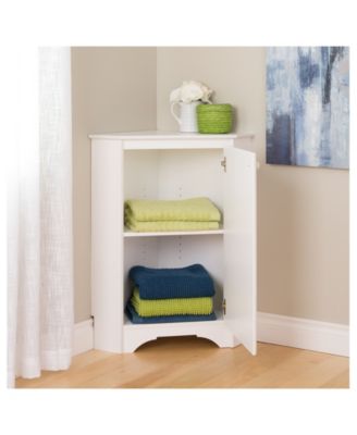 Prepac Elite Corner Storage Cabinet - Macy's