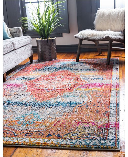 Bridgeport Home Brio Bri5 Multi 9' x 12' Area Rug & Reviews Rugs Macy's