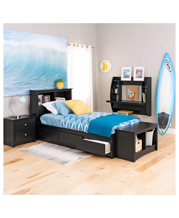 Prepac Twin Xl Mate's Platform Storage Bed with 3 Drawers Macy's
