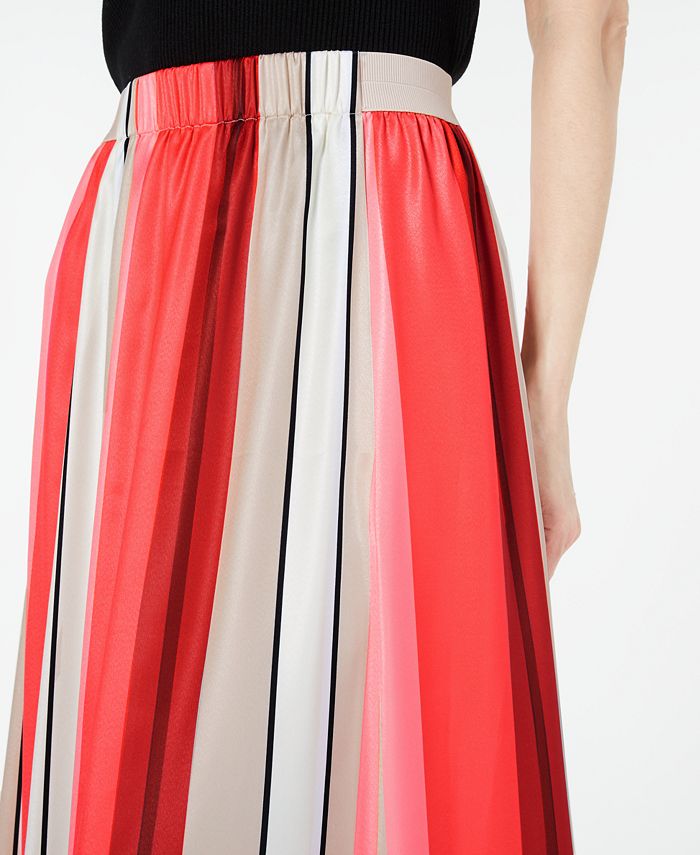 Alfani Striped A-Line Skirt, Created for Macy's & Reviews - Skirts ...
