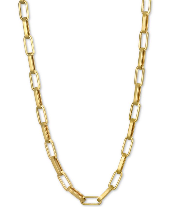 Macy's - Paperclip Link Chain 22" Chain Necklace in 14k Gold