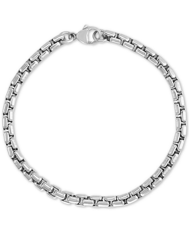 EFFY Collection EFFY® Men's Link & Chain Bracelet in Sterling Silver ...