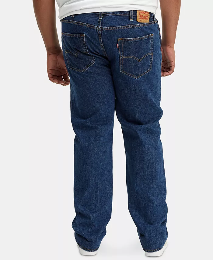 Men's Big & Tall 501&reg; Original Fit Stretch Jeans - thumbnail 2