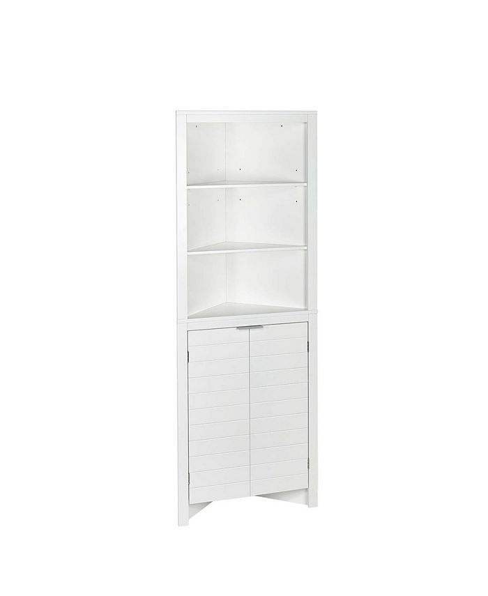 Riverridge madison tall hot sale corner cabinet