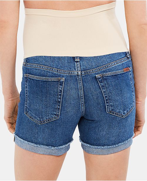 Joe's Jeans Maternity Cuffed Denim Shorts & Reviews Maternity Women