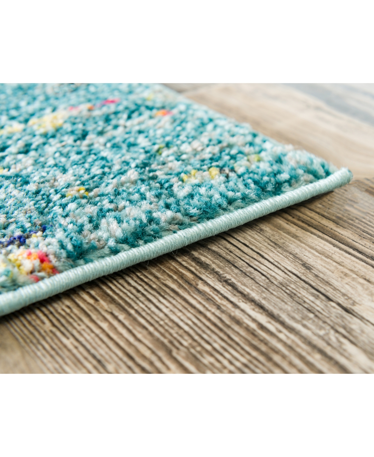 Bayshore Home Brio Bri910' Area Rug - Turquoise