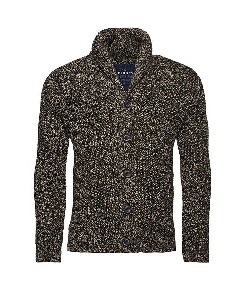 Superdry Men S Jacob Shawl Collar Sweater Reviews Sweaters