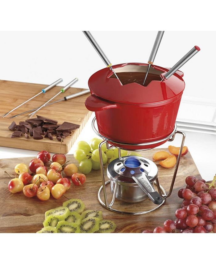 Cuisinart Cast Iron 13Pc. Fondue Set Macy