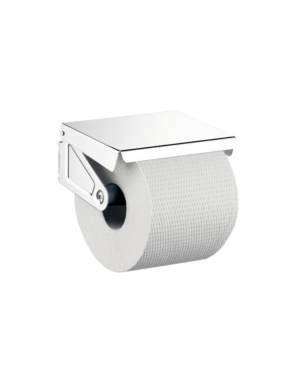 Ws Bath Collections Polo Toilet Paper Holder in Polished Chrome Bedding