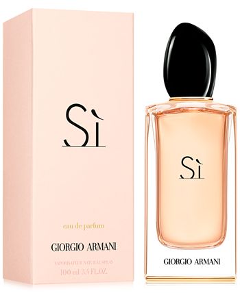 doorboren instinct Heel boos Giorgio Armani Si Eau de Parfum Spray, 3.4 oz & Reviews - Perfume - Beauty  - Macy's