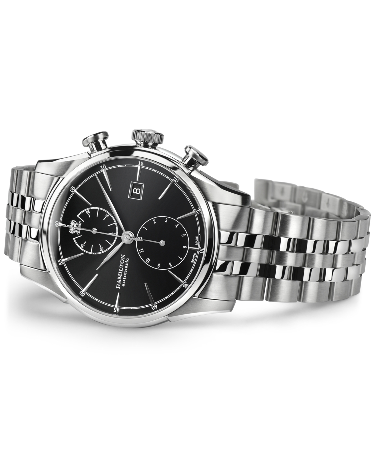 Hamilton Men's Swiss Automatic Spirit Of LibertyBracelet Watch 42mm - Stainless Steel
