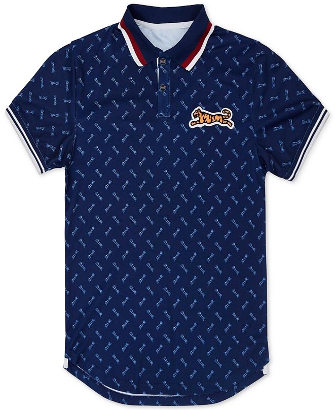 Le Tigre Men's Garrett Tiger Polo Shirt & Reviews Polos Men Macy's