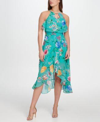 macy's floral print dresses