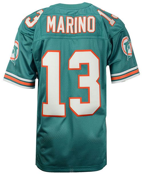 Mitchell Ness Men S Dan Marino Miami Dolphins Authentic Football
