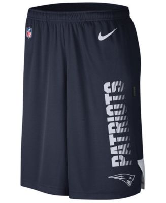 Nike Men's New England Patriots Player Knit Breathe Shorts - Macy's