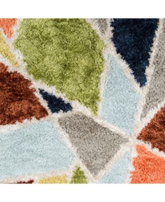 Novogratz Retro Ret-1 Multi 3'6" x 5'6" Area Rug