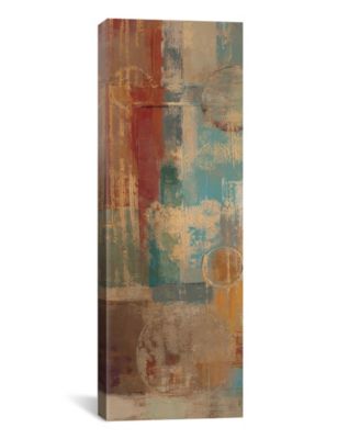 Oriental Trip Panel I by Silvia Vassileva Gallery-Wrapped Canvas Print - 36" x 12" x 0.75"