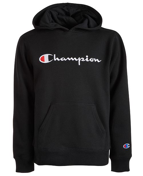 Champion Toddler Boys Embroidered Pullover Fleece Hoodie