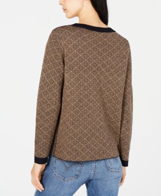 Weekend Max Mara Alton Diamond-Pattern Sweater