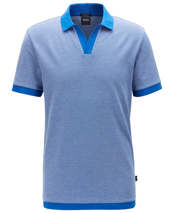 Hugo Boss BOSS Men's Pye 04 Cotton Jacquard Polo Shirt & Reviews ...