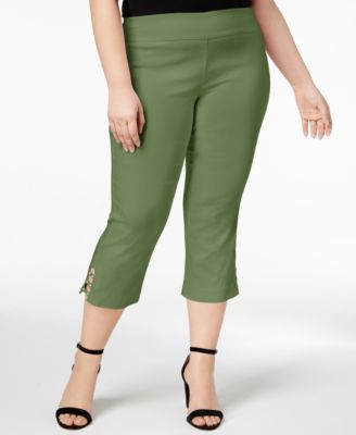macys green pants