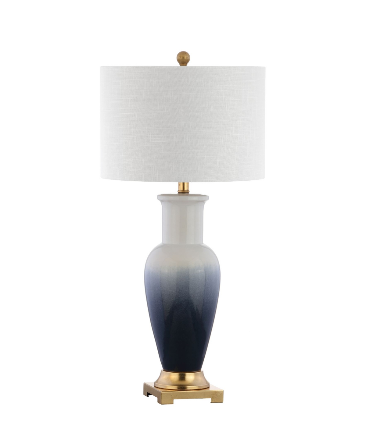 Jonathan Y Dip Dye Ceramic Led Table Lamp