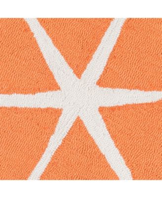 Novogratz Cucina Cna-1 Orange 3' x 3' Round Area Rug