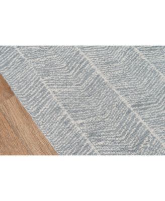 Easton Eas-2 Machine-Washable Congress Gray 5' x 7'6" Area Rug