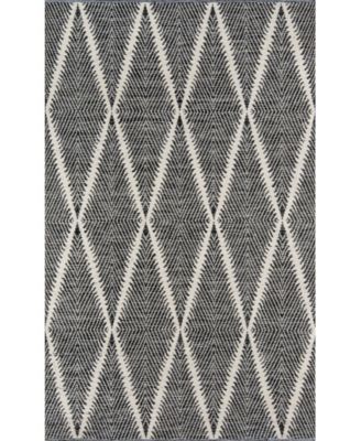 River Riv-1 Machine-Washable Beacon Citron 3'6" x 5'6" Area Rug