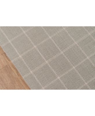 Marlborough Mlb-2 Deerfield Gray 2'3" x 8' Runner Area Rug