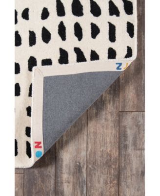 Novogratz Delmar Del11 Ivory 2'3" x 8' Runner Area Rug