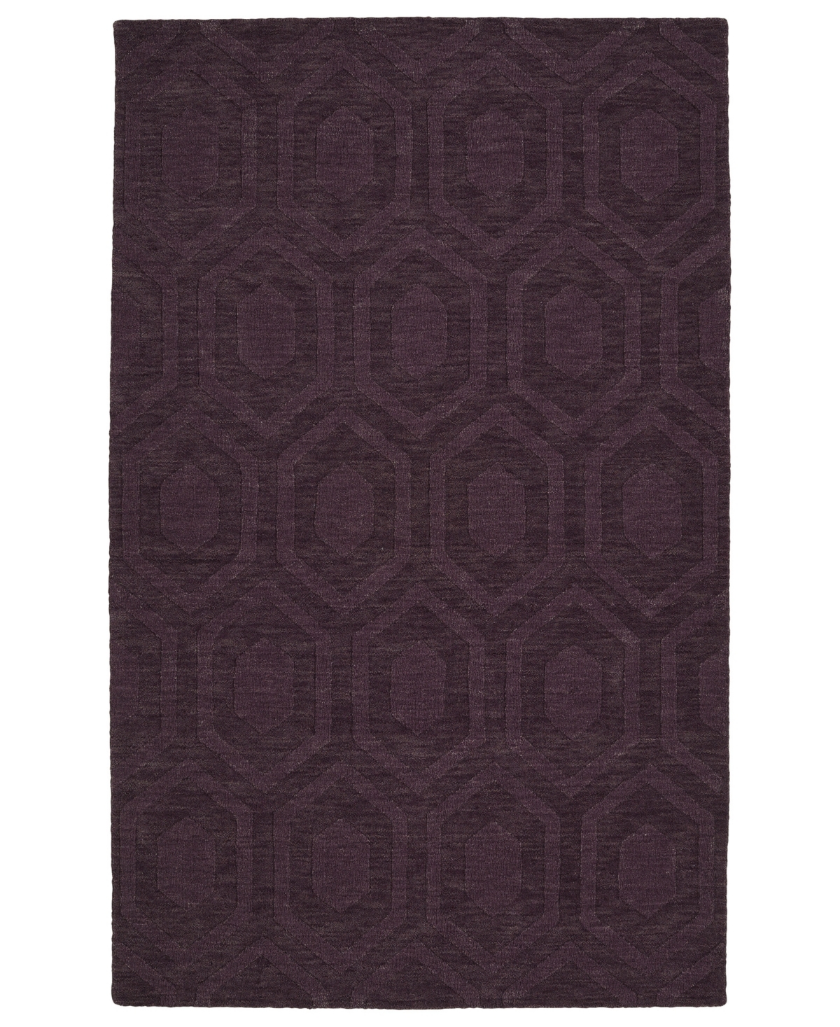 Kaleen Imprints Modern IPM01-95 Purple 5' x 8' Area Rug - Purple
