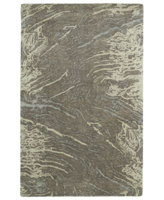 Brushstrokes BRS01-49 Brown 2' x 3' Area Rug