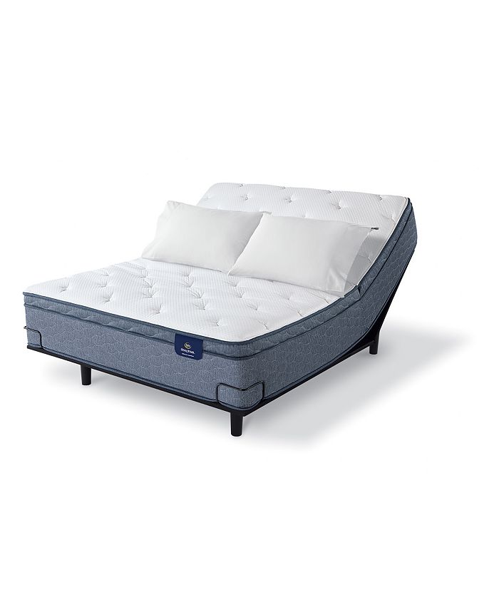 Serta Sleeptrue Alverson II 13" Plush Euro Top Mattress King Macy's