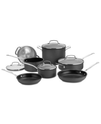 Cuisinart Pro Series Stainless Steel 11-Pc. Cookware Set - Macy's