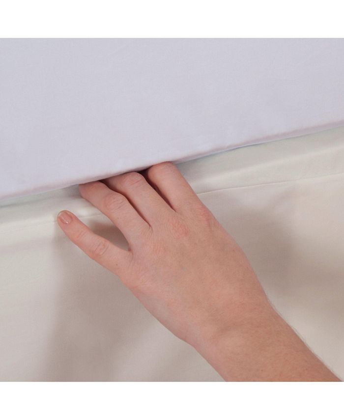 Fresh Ideas Magic Skirt Ruffled Full Bed Skirt & Reviews Sheets