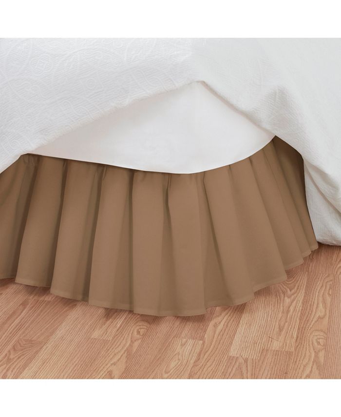 Fresh Ideas Magic Skirt Ruffled Queen Bed Skirt & Reviews Sheets